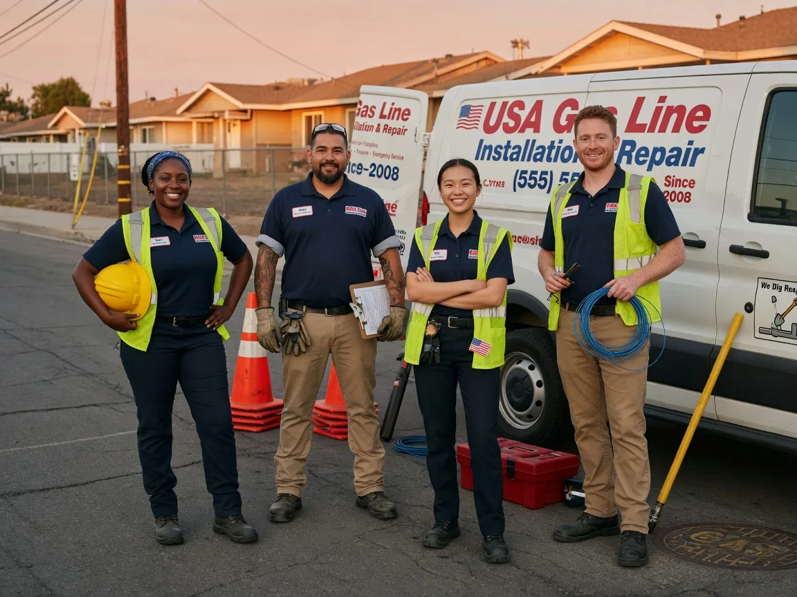 Gas Line Installation company in Parnell, IA